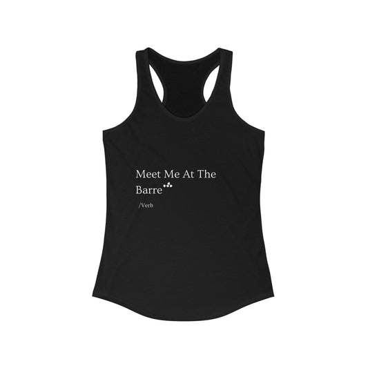 Women's Racerback Tank (Black)