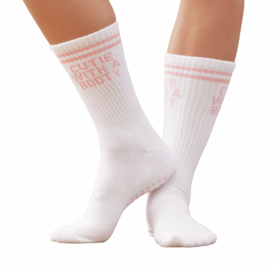 Souls. CUTIE WITH A BOOTY (grip socks)