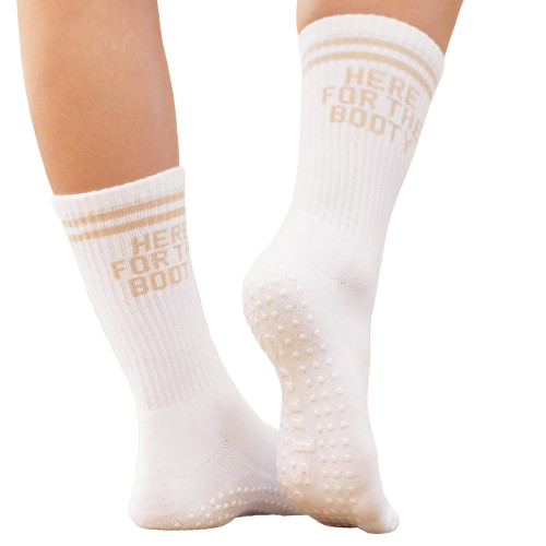 Souls. HERE FOR THR BOOTY (grip socks)
